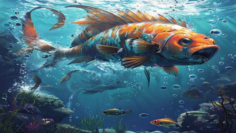 Phòng bắn cá 3D với nhiều loại cá và boss xuất hiện theo chu kỳ
